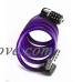 Wordlock Combination Bike Lock – 5 Feet  4 Dial  Purple - B004WSLXAM
